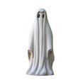 thumbnail image 2 of Cute Ghost Figurine Ornament Creative Craft Tabletop Statue for Balcony Garden Decorations, 2 of 4