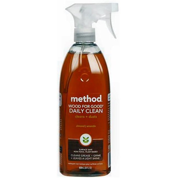 Method 01182 ALM Daily Wood Spray 28oz. Almond Pack Of 6 Walmart
