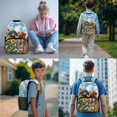 thumbnail image 2 of ZUXONGSY Dachshund Daisy Flower Sunflower Print 4PCS Backpack Set Kids Schoolbag Sets with Lunch Bag Pencil Bag and Water Bottle Holder Students Bookbags Girls Boys Lightweight Daypack Satchel, 2 of 6
