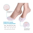 thumbnail image 4 of Topboutique Gel Toe Caps Topper Silicone Cover Protector Sleeve Big Toe Protection Cushion for Ball of Foot Ballet Pointe Cap, 4 of 8