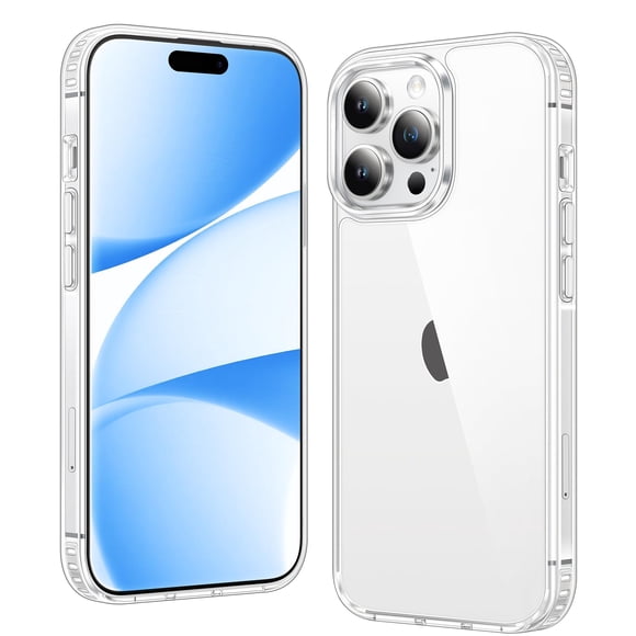 Funda para iPhone 14 Pro Max FNTCASE Transparente y Resistente