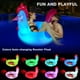 thumbnail image 5 of Flotador inflable para piscina Junbig, 63 cm, con forma de pollo, con luces solares, 5 of 7