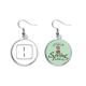 thumbnail image 1 of Teclado símbolo 1 Colgante decorativo temporada pendientes de primavera joyas Unbranded M, 1 of 3