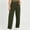 Army Green, variant on BUIGTTKLOP Corduroy Pants for Women Fall Winter High Waisted Lounge Pants Straight Wide Leg Loose Fit Trousers
