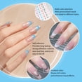 thumbnail image 3 of Nail Design Stones Silver French Gradient Nail Stickers Easy Nail Decoration Nail Long Lasting, 3 of 3