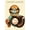 Unframed, variant on Phantom Cactus League Catcher, Arizona Art Print, Brown Frame Wall Art, 17" x 23"