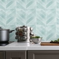 thumbnail image 6 of 10 Sheets Peel and Stick Wall Tiles Herringbone Design Decorative Backsplash for Kitchen Bathroom Living Room, 6 of 8
