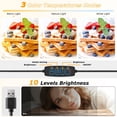 thumbnail image 3 of Overhead Camera Mount With Ring Light  Flexible Articulating Phone Arm Stand Compatible Webcam Desk Tripod For Live Stream Cooking Video Recording, 3 of 9