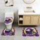 thumbnail image 2 of Juego de 3 alfombras de baño del equipo Vikings, alfombra antideslizante para baño, 31,5 x 20 pulgadas, 2 of 7