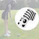 thumbnail image 3 of Cubierta de cabeza de madera para palo de golf con etiquetas de número intercambiables Estilo de dibujos animados 1 pieza para putter híbrido de calle Cubierta de putter blanco Baoblaze Cubierta de la cabeza del club de golf, 3 of 8