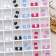 thumbnail image 4 of Tnobhg 10Pcs 3D Nail Charms Macaron Faux Pearl Bowknot Charming Colorful Nail Art Accessories Women Accessories, 4 of 8