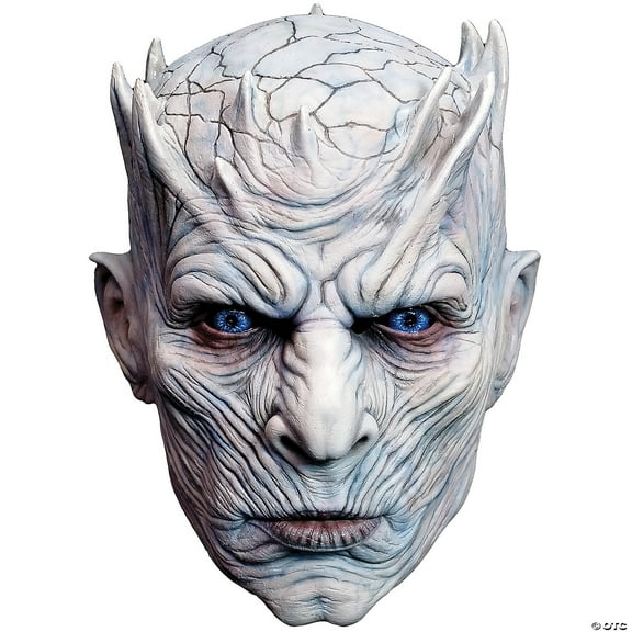 Trick or Treat Studios Game Of Throne Night King White Latex Halloween Costume Mask, for Adult