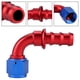 thumbnail image 3 of AN10 Straight 45 90 180 Degree Push On Twist Lock Oil Gas Fuel Line Hose End Male Fitting, 3 of 9
