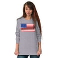 thumbnail image 3 of Classic American Flag USA Pride Long Sleeve TShirt Men Women Brisco Brands X, 3 of 6