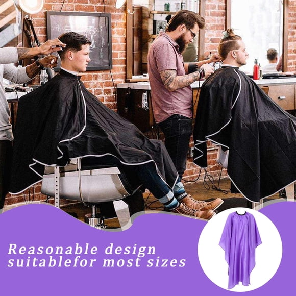 QUMIIRITY 1Ud Para Peluquería Impermeable Morada Ideal Para Coloración Y Cuidado Capilar