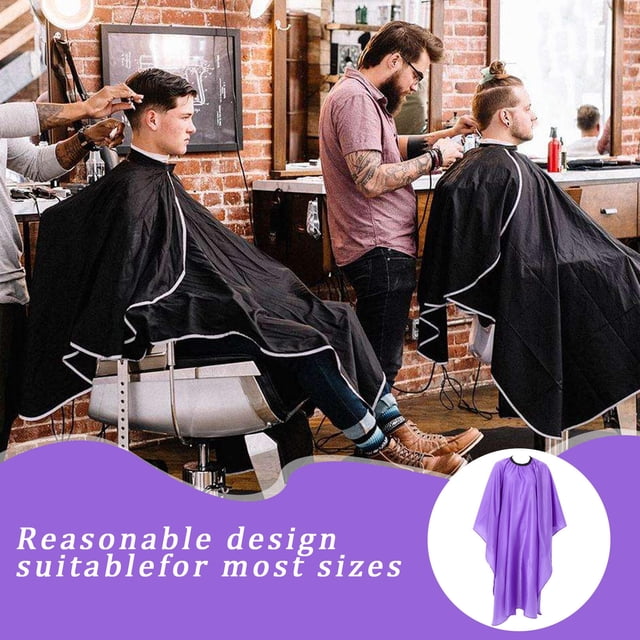 QUMIIRITY 1Ud Para Peluquería Impermeable Morada Ideal Para Coloración Y Cuidado Capilar