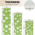 thumbnail image 4 of Green Daisy Flower White Blooms Pattern Kitchen Rugs Sets Of 3,Kitchen Runner Rugs Non Skid Washable,Decorative Kitchen Floor Mats for Kitchen,Sink,Laundry,17"x30"+ 17"x47" + 17"x59", 4 of 6