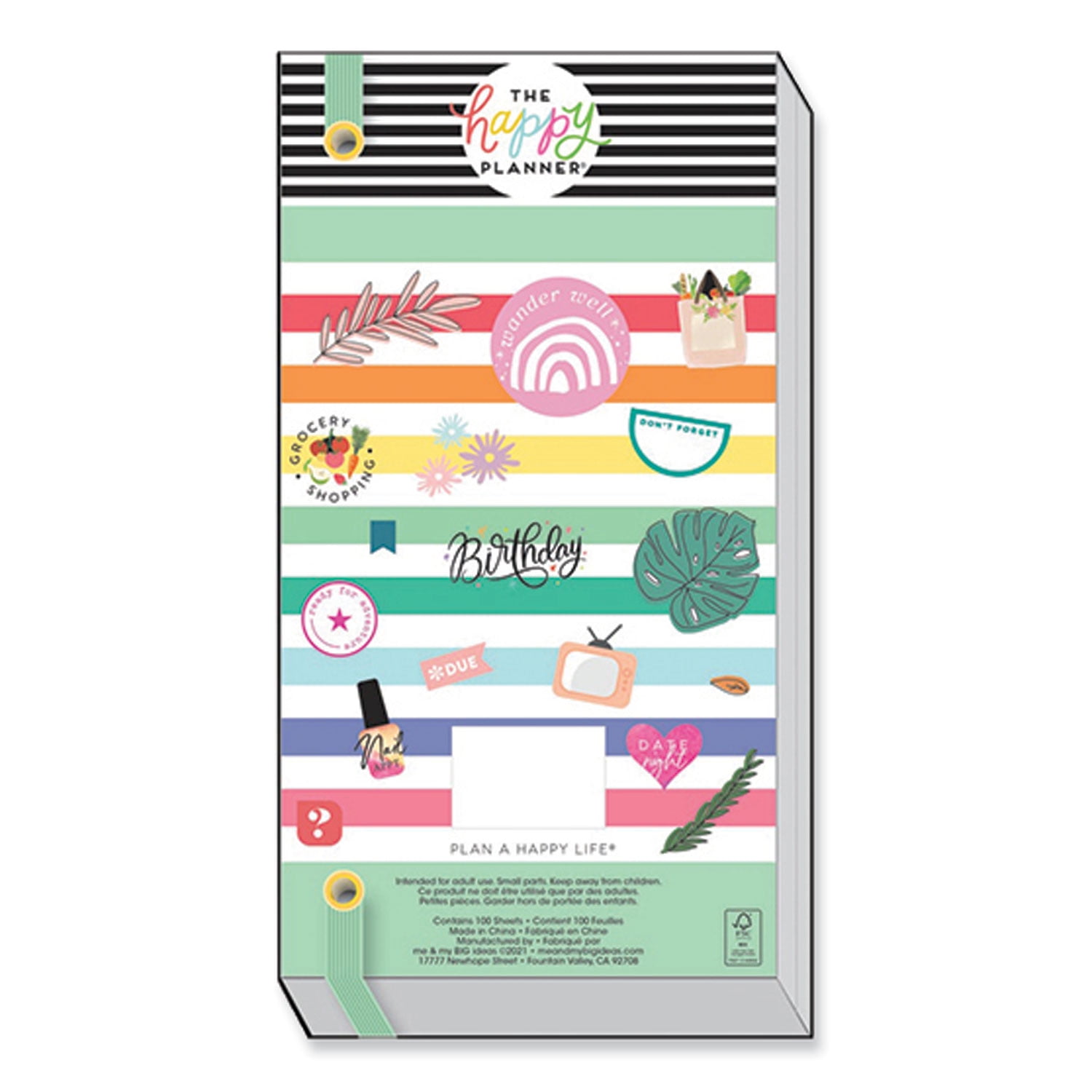 All the Essentials Mega Value Pack Stickers, Productivity Theme, 2,172 Stickers | Bundle of 5 Packs