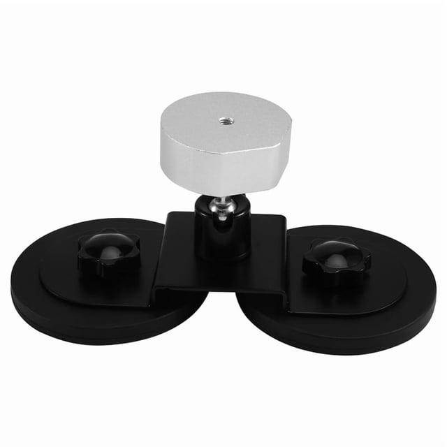 Mini Support de Toit, Support Magnétique, Support de Toit pour Voiture, Antenne à Angle Réglable, Support de Montage Magnétique pour Voiture, VR, Camion, Argent