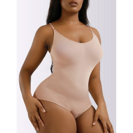 

Women s Shapewear Bodysuit Bodycon Romper Butt lifter Jumpsuit Tummy Control Seamless Body Shaper Shorts Triangle