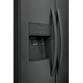 thumbnail image 5 of Frigidaire FRSS2323AD 22.3 Cu. Ft. Standard Depth Side by Side Refrigerator, Black Stainless Steel, 5 of 6