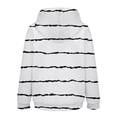 thumbnail image 5 of Bovemsi Sweatshirt for Women Oversized Hoodies Striped Plus Size Sweatshirts Long Sleeve Pullover Fall Clothes With Pocket Comfort Hoodie, 5 of 9