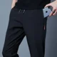 thumbnail image 4 of Pantalones casuales de oficina para hombre, largos, rectos, de negocios, nuevos, de corte regular, ropa de calle, de talla grande, de alta calidad, pantalones masculinos, tendencia, baratos, 4 of 5