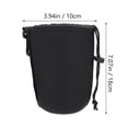 thumbnail image 3 of KAKOWELY 2PCS SLR Camera Lens Pouch Bag Shockproof Thermal Insulation Protector Size L,6.3"X3.94"X3.94", 3 of 5