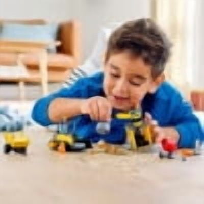 LEGO City Construction Bulldozer 60252 Building Kit, 126 Pieces