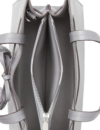 Kate S pade new york Hayes Street Isobel Small Leather Satchel,Grey Cat