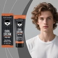 thumbnail image 5 of Crema para el cabello rizado para hombres Crema para peinar portátil, refrescante, natural y esponjosa, universal, transpirable y ligera, 5 of 5