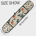 thumbnail image 3 of Yayeee Double Oven Mitt Kitchen Heat Resistant Baking 35" x7" Quilted Glove, Orange Christmas Gift Pattern, 3 of 6