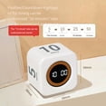 thumbnail image 5 of For Study Pomodoro Timer Silent Study 50 X 50 X 38 Mm Study Timer Customizable Timing Options Dual-Mode Display, 5 of 9