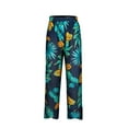 thumbnail image 4 of Lilgiuy Women Printing Ankle-Length Pants Pokets Casual Elastic Trousers Pants All Around Tummy Control Pants, 4 of 5