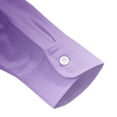 thumbnail image 6 of Men's Lapel Collar Business Shirt Gradient Long Sleeved Button Up Shirts Lapel Collar with Chest Pockets Casual Work Tops Business Shirt, 6 of 7