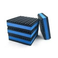 thumbnail image 2 of Easyflex Anti Vibration Rubber Pads Blue Eva Foam Inside Vibration Isolation Pad for Chillers, HVAC, Air Compressor, Washer and Dryer, Air Conditioner Units, Pack of 4 (18" x 18" x 7/8"), 2 of 2