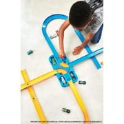 Hot Wheels Toy Car Track Builder Deluxe Stunt Box with 15 Feet of Track