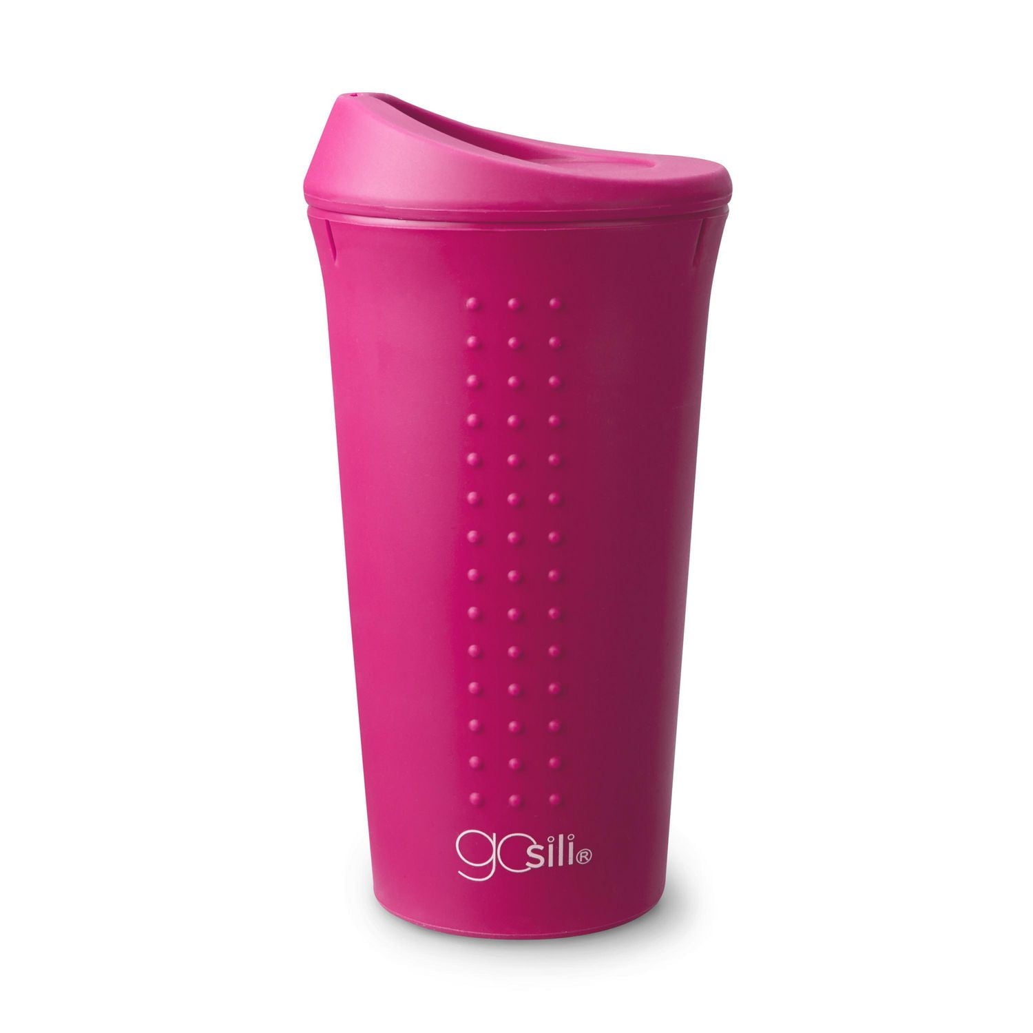 GoSili To-Go Cup, 16oz. Hot Pink