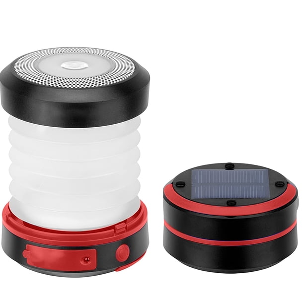 Linternas para acampar - Luces de emergencia recargables con energía solar o USB - Linternas plegables para campamentos para cortes de energía, caminatas nocturnas y campamentos Zhivalor OTTO-221189-1