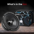 thumbnail image 2 of Altavoz para coche Pyle PDMR5 de 5 pulgadas, 200 W, potencia máxima, 8 ohmios, 2 of 7