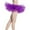 Purple, variant on RUTAYY Women Tutu Skirt Adult Dance Fluffy Dkirt 5 Pieces Mash Soild Mesh Skirt Solid Color Flowy Swing Pleated Beach Skirts