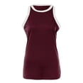 thumbnail image 4 of HBFAGFB Débardeurs pour Femmes Mode Col Rond Sans Manches Hauts Ajustés Légers Gilet Polyvalent RD1 Taille TTG, 4 of 4