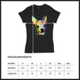 thumbnail image 5 of Tee Hunt Dean Russo Cute Chihuahua T-Shirt Neon Colorful Dog Women's T-Shirt Tee, 5 of 5