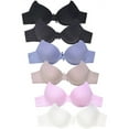 thumbnail image 1 of DailyWear Womens Everyday 6 Pack of Bras 4353P, 38B, 1 of 7