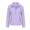 thumbnail image 6 of Patlollav Womens Hooded Coats Long Sleeve Loose Outdoor Windproof Waterproof Sports Jackets, 6 of 7