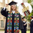 thumbnail image 5 of Alaiyaky 3 Pcs Mexican Graduation Stole Set Senior 2026 Graduation Honor Stole for Adult Unisex College Graduation's Day Grad Celebration, 5 of 8