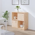 thumbnail image 1 of vidaXL Sideboard 74x35x80cm Solid Wood Pine, 1 of 5