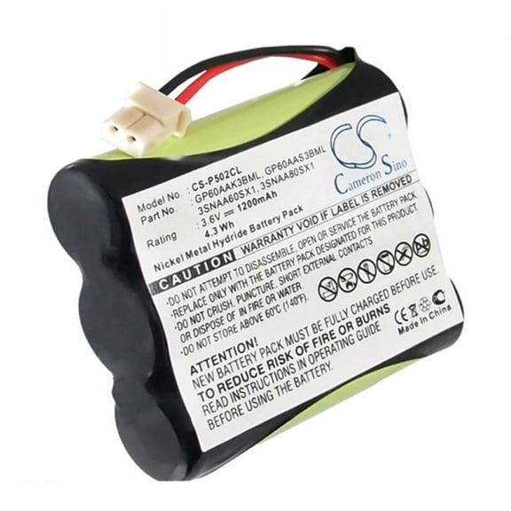 1200mAh GP60AAK3BML GP60AAS3BML GP80AAK3BML Battery for GE 22925GE2 26920 26920GE1 26920N 26921GE1 26921GE2 26925GE2 26936GE1