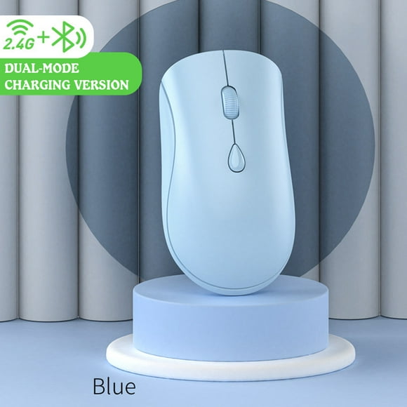 Up To 50% Off ! Aqestyerly Wireless 2.4G Silent Mouse Desktop Laptop Bluetooth Rechargeable Wireless Mouse (Rechargeable Mode) Computer & Office Electronics Clearance