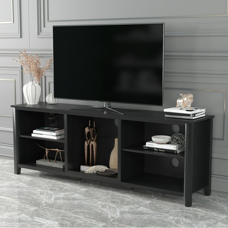 (NEW) Large Modern TV Stand Console Table store Entertainment Center Game Organizer